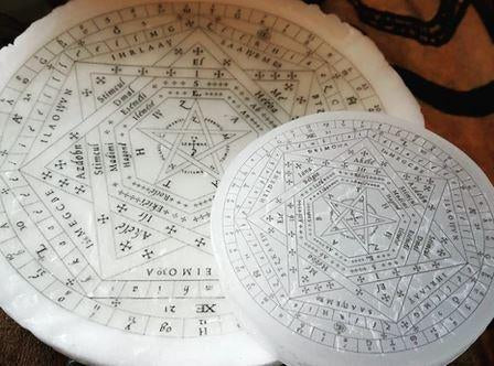Enochian Wax sigillum Dei Aemeths
