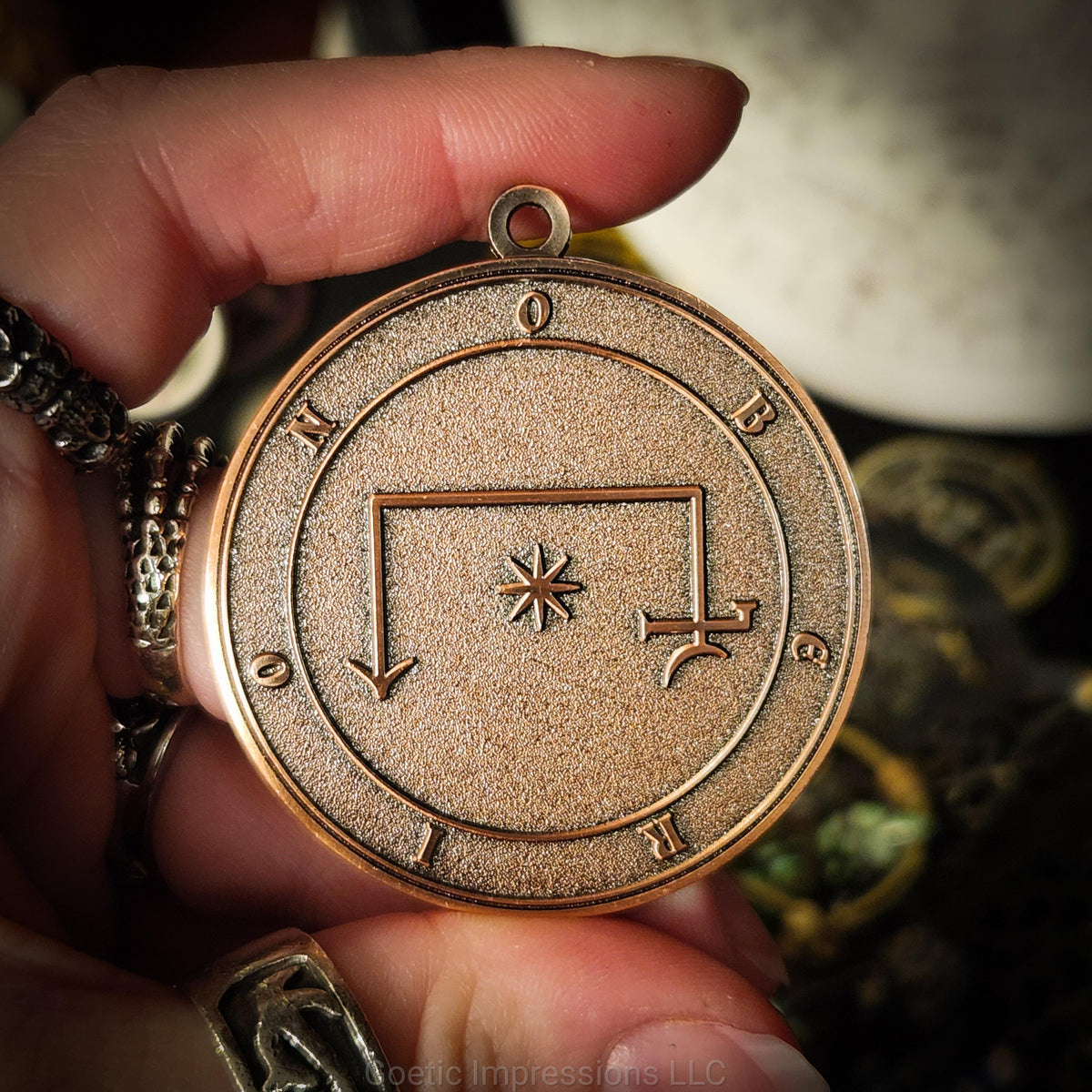 Oberion Sigil Medallion - Faerie King Seal