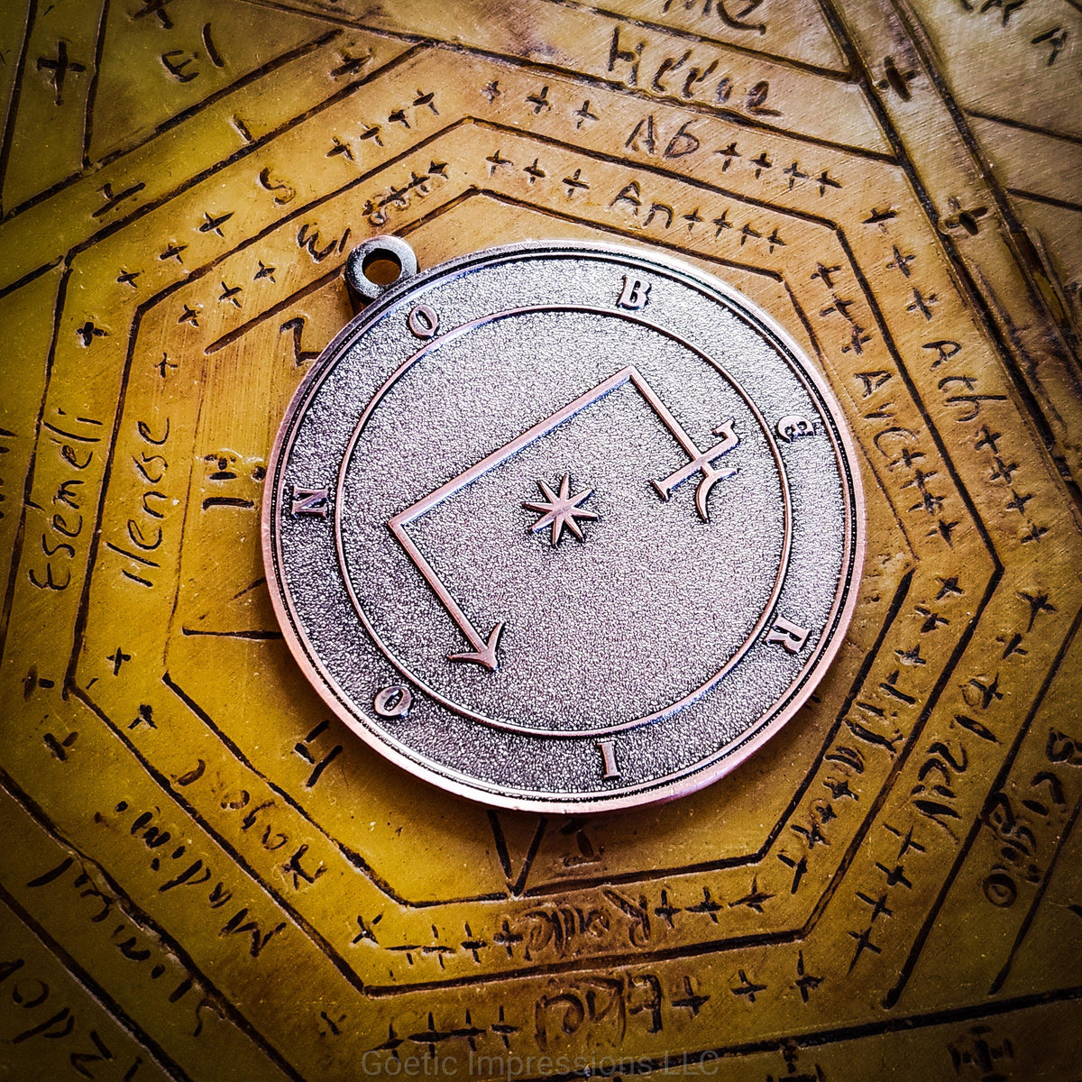 Oberion Sigil Medallion - Faerie King Seal