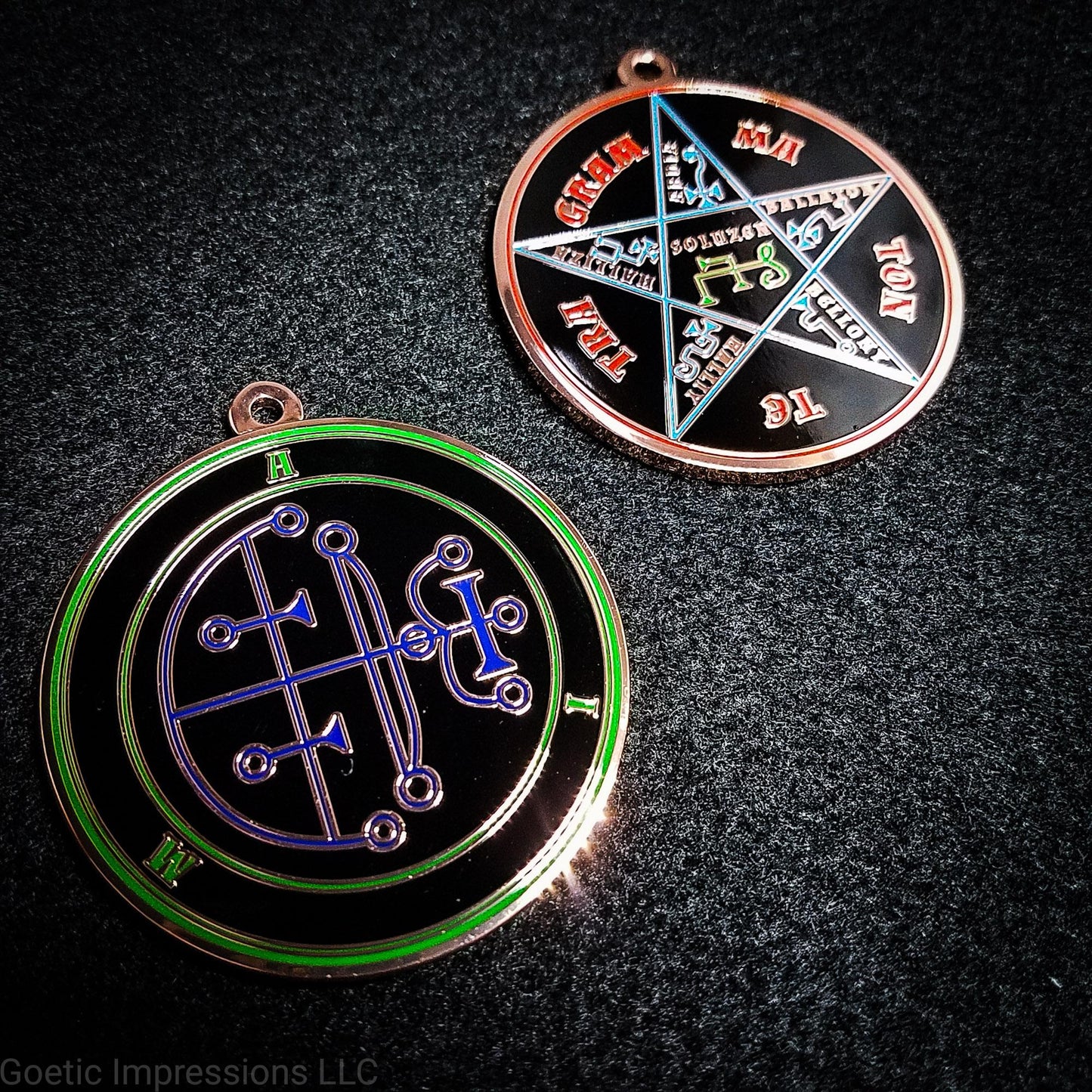 Aim sigil medallion.
