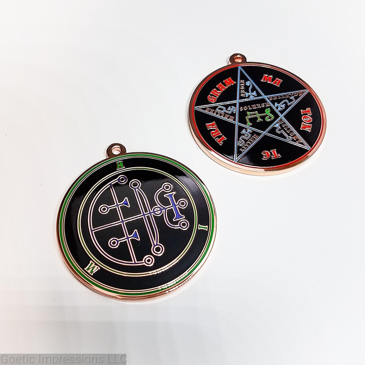 Aim sigil medallion.