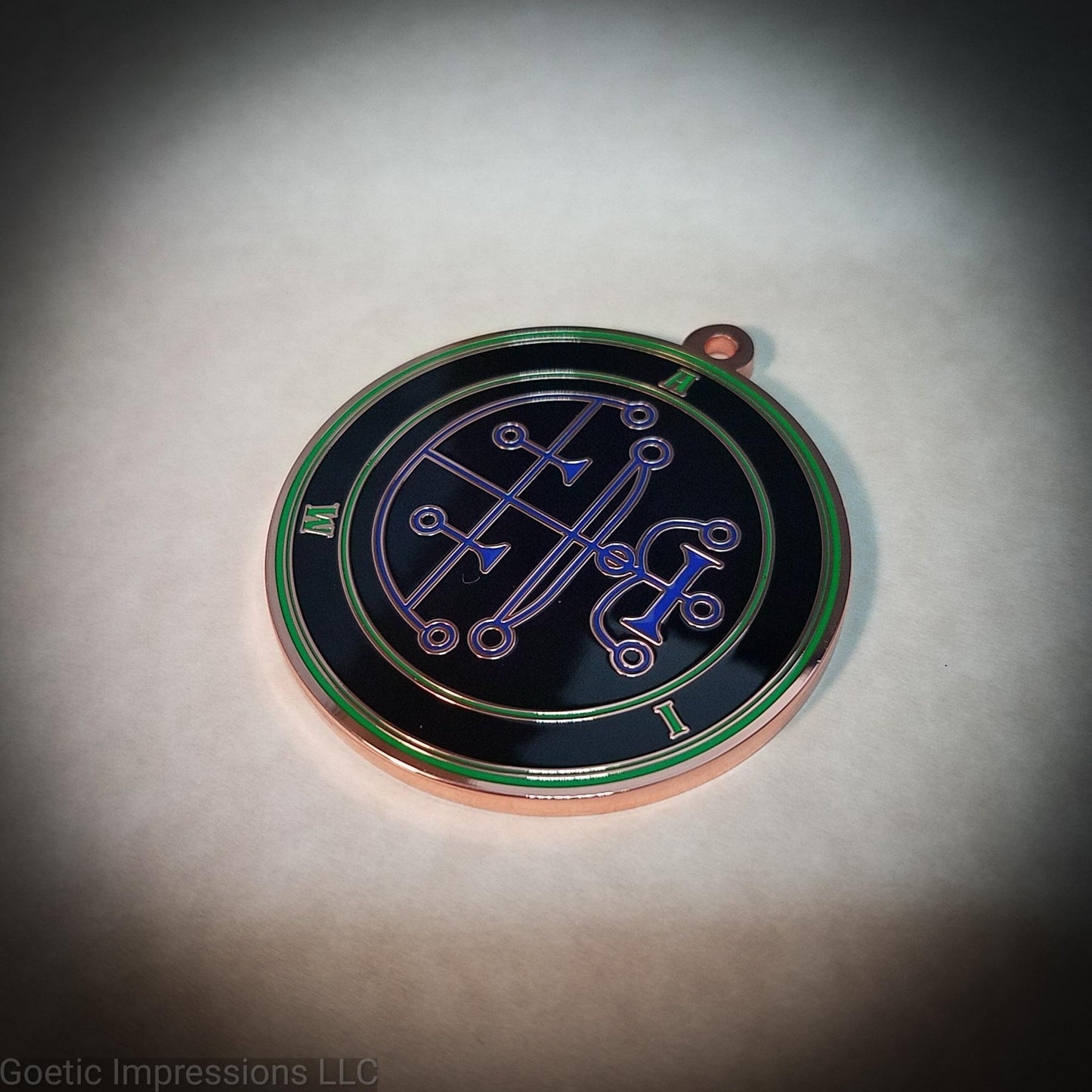 Aim sigil medallion.