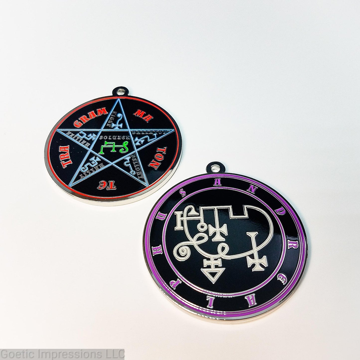 Andrealphus sigil medallion.