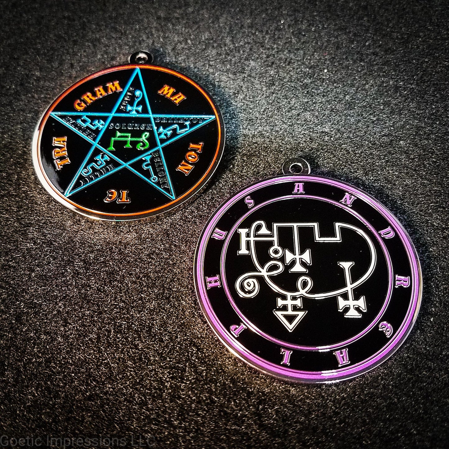 Andrealphus sigil medallion.
