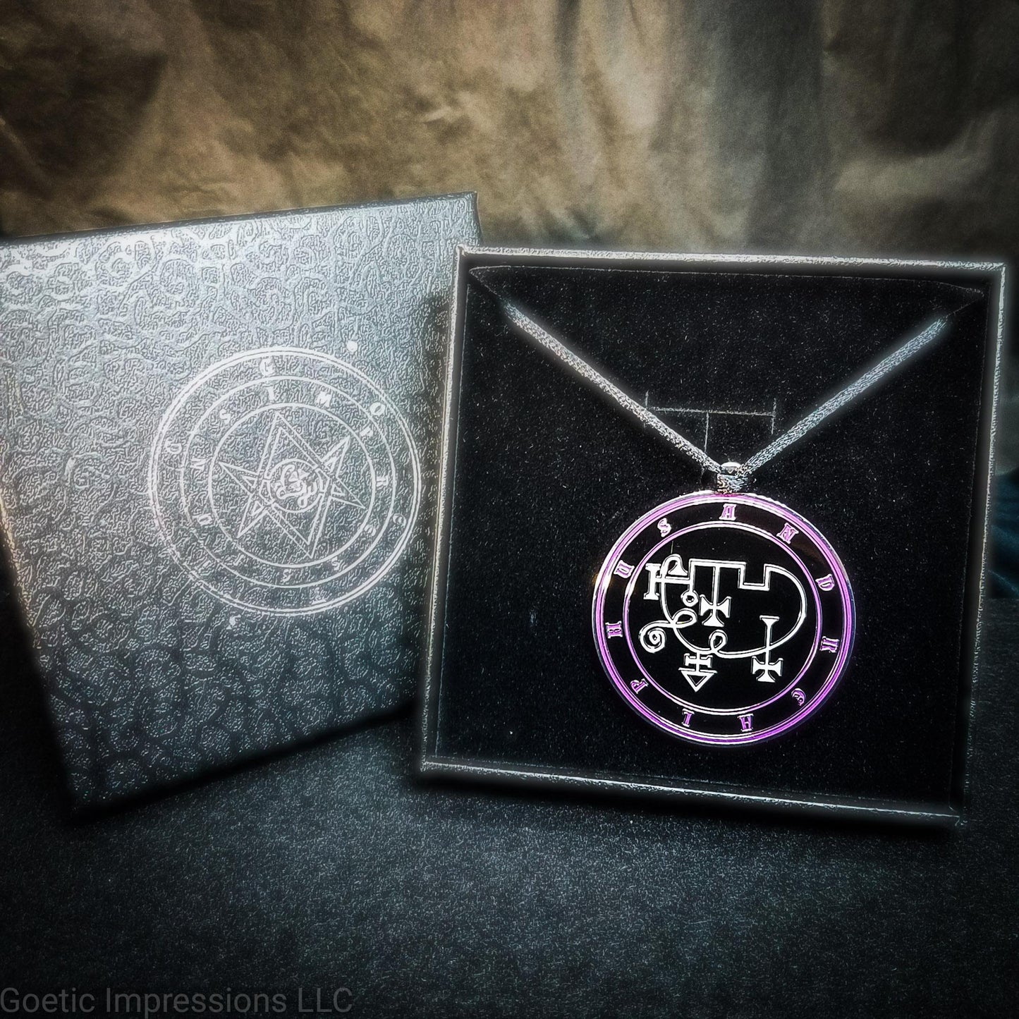 Magus Andrealphus sigil medallion.