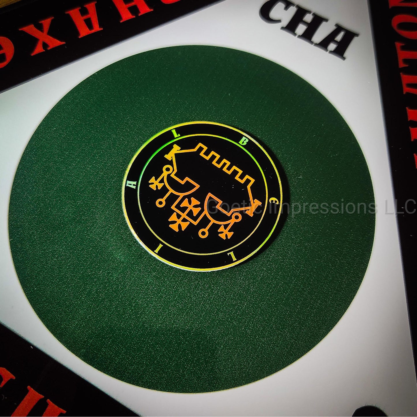 Belial Sigil Holographic Sticker