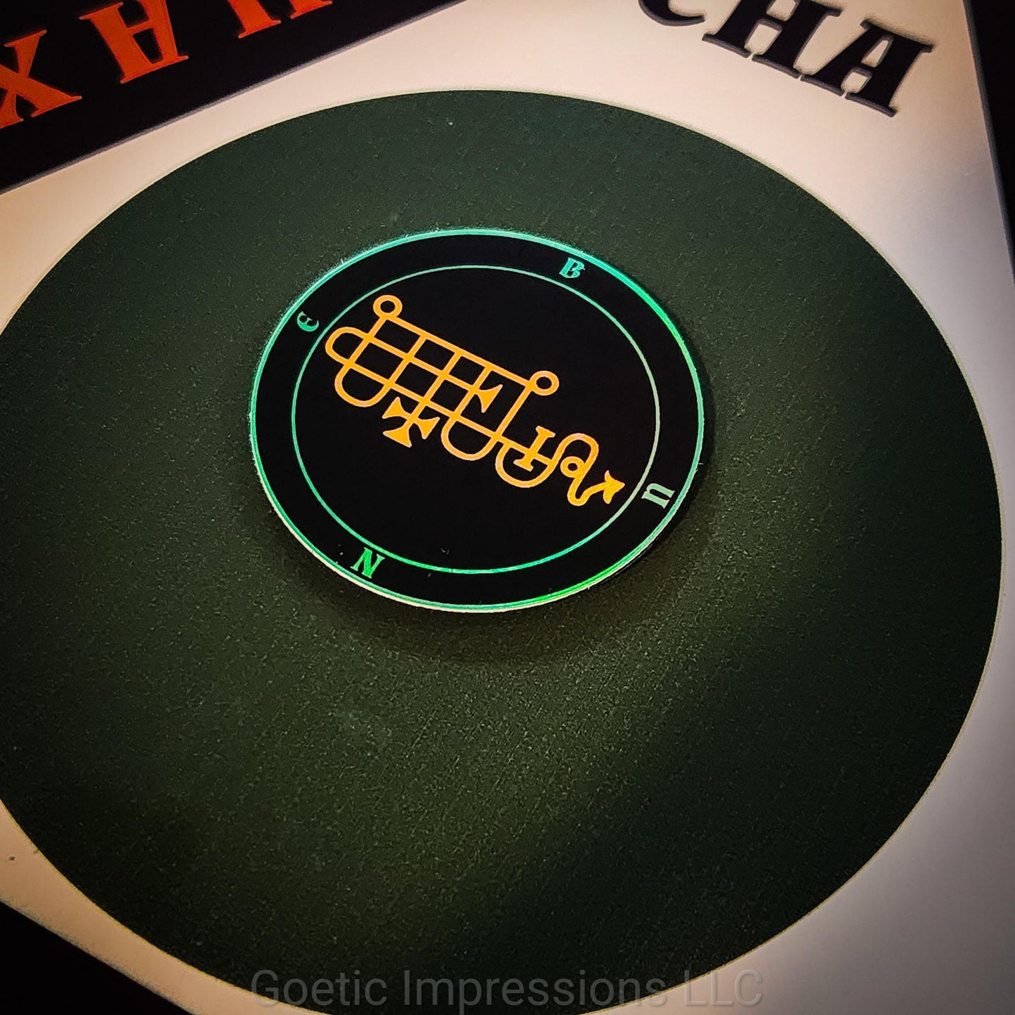 Bune Sigil Holographic Sticker