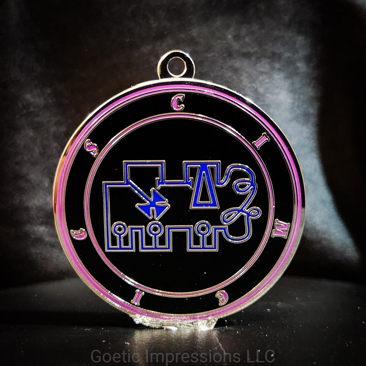 Cimeies Sigil Medallion - Ars Goetia Demon Seal