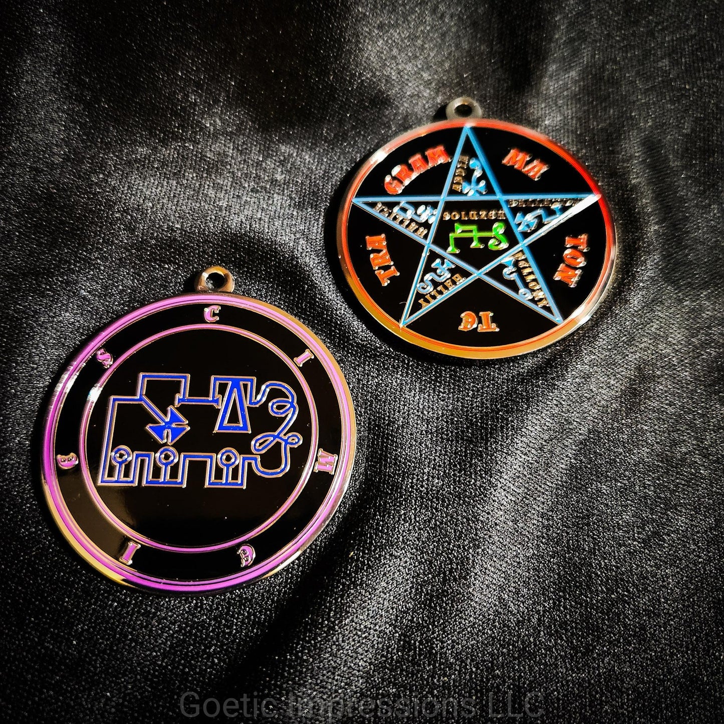 Cimeies Sigil Medallion - Ars Goetia Demon Seal