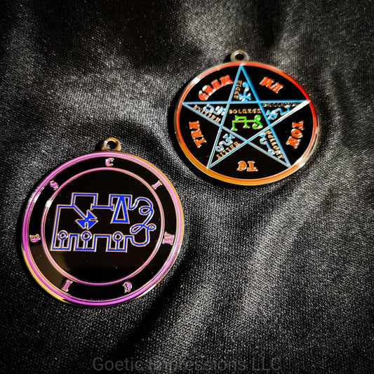 Cimeies Sigil Medallion - Ars Goetia Demon Seal
