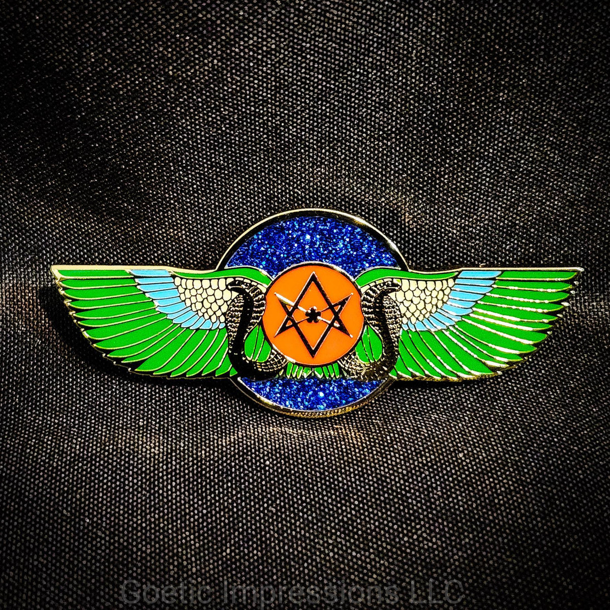 Hadit Enamel Pin