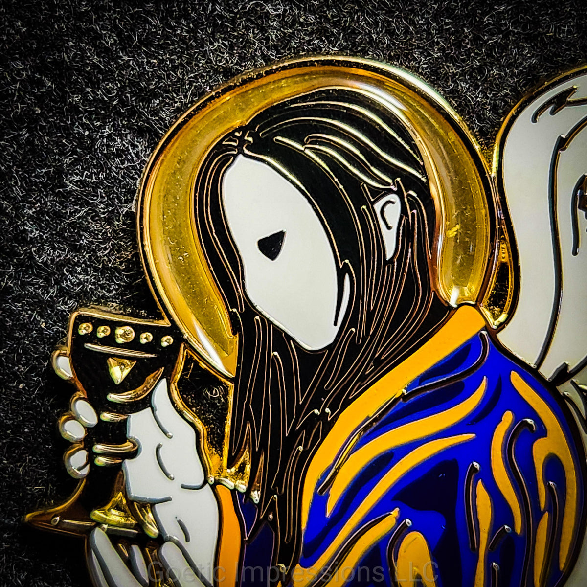 Archangel Gabriel Enamel Pin