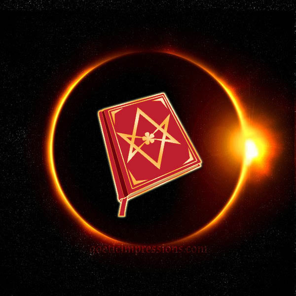Book of the Law Enamel Pin