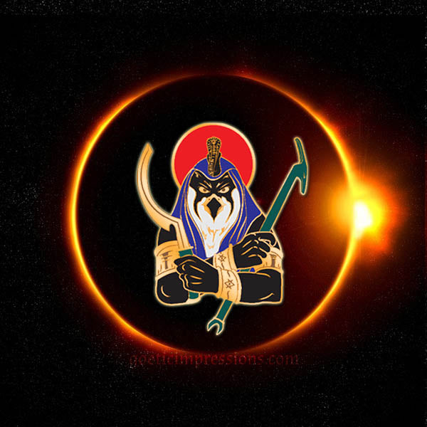 Ra Hoor Khuit Enamel Pin