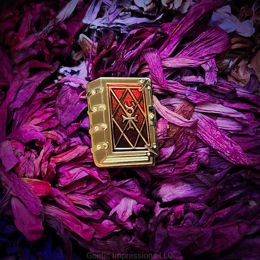 Book of Oberon Enamel Pin