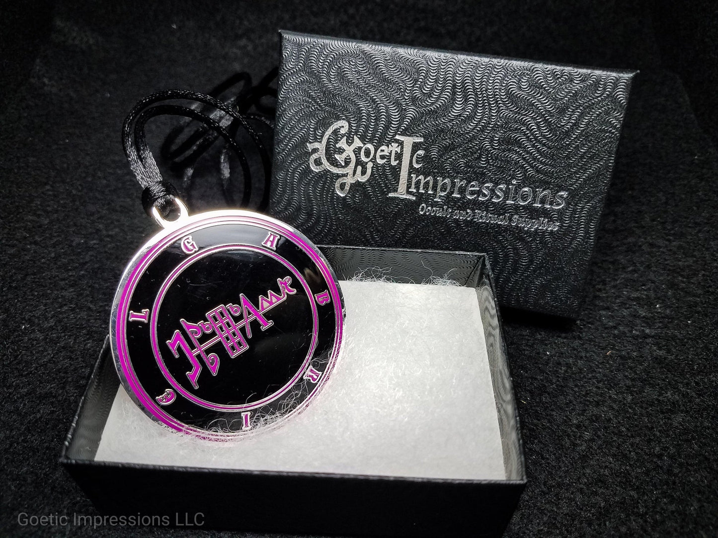 Silver Archangel Gabriel Talisman