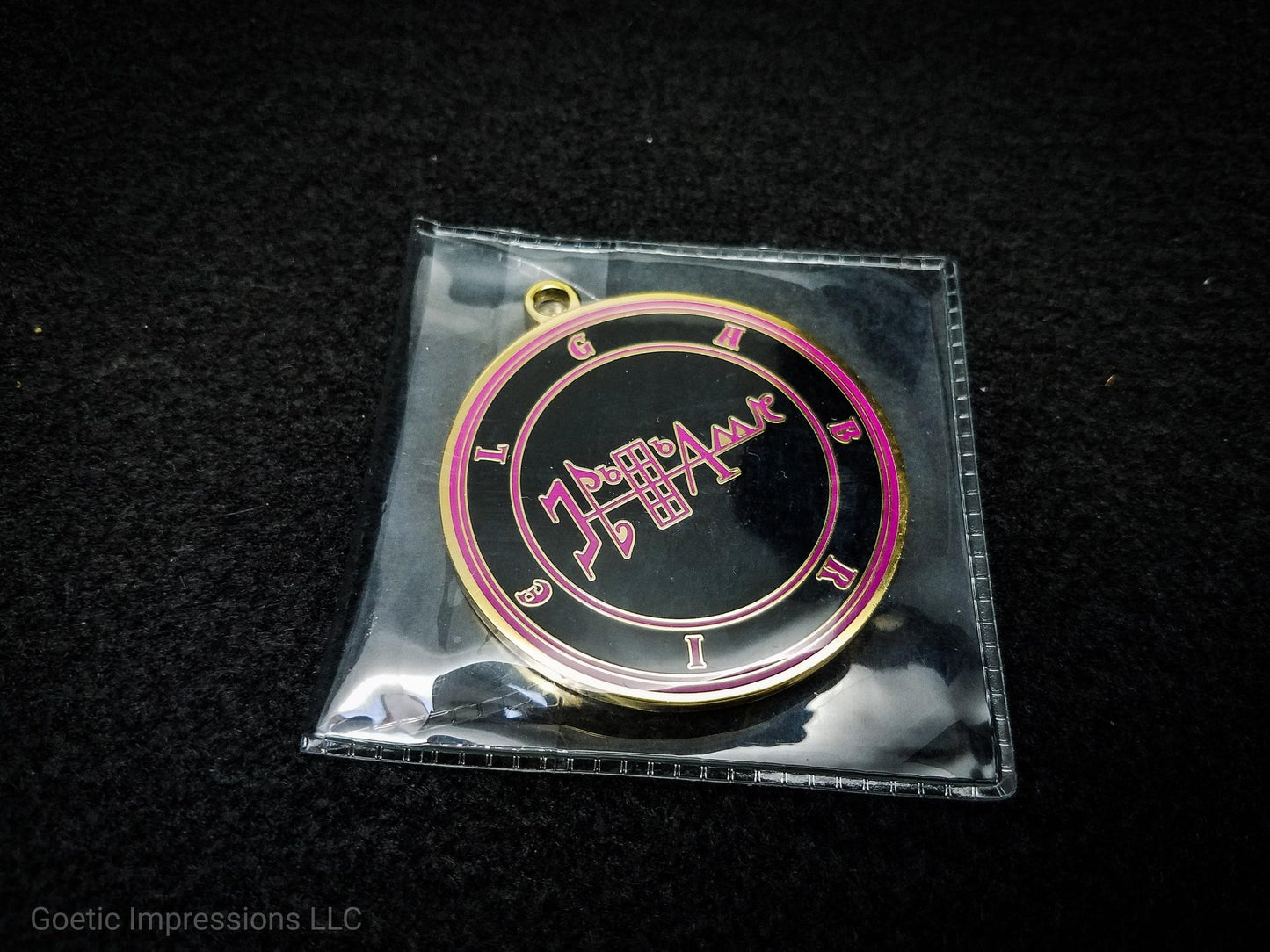 Gold Adept Archangel Gabriel pendant