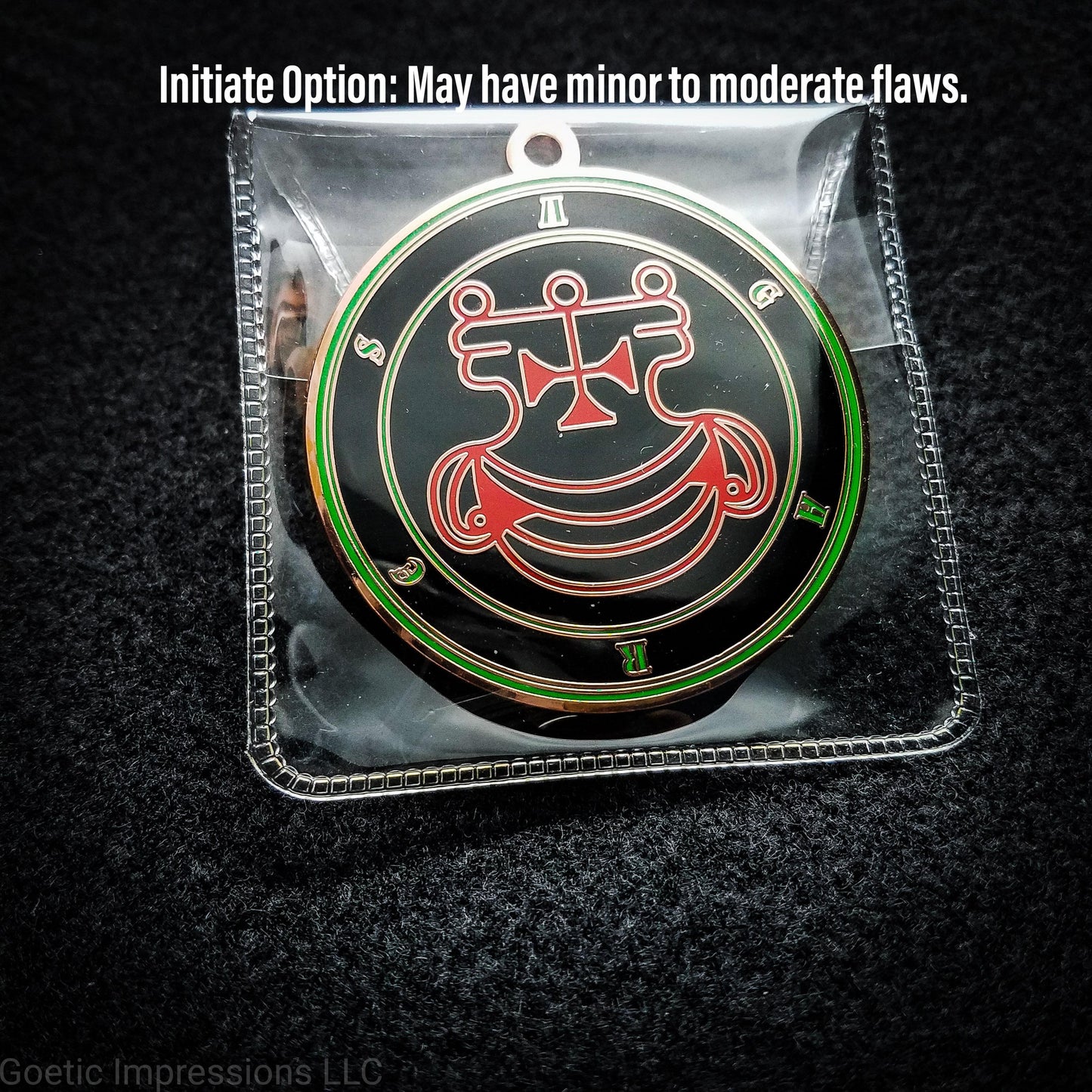Initiate Agares Seal medallion