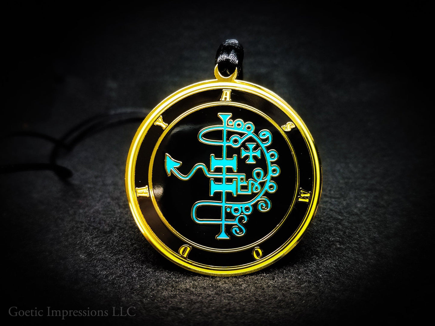 Seal of Asmoday medallion