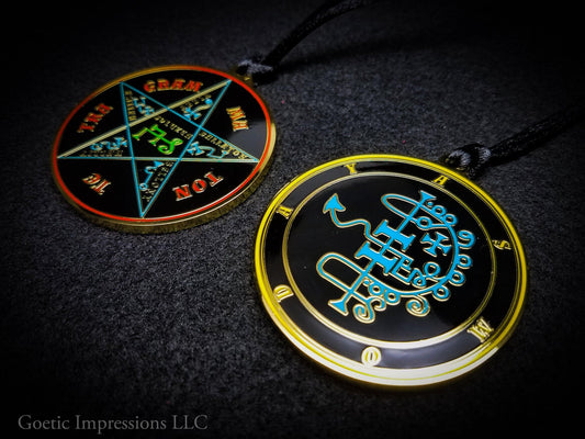 Asmoday sigil pendant