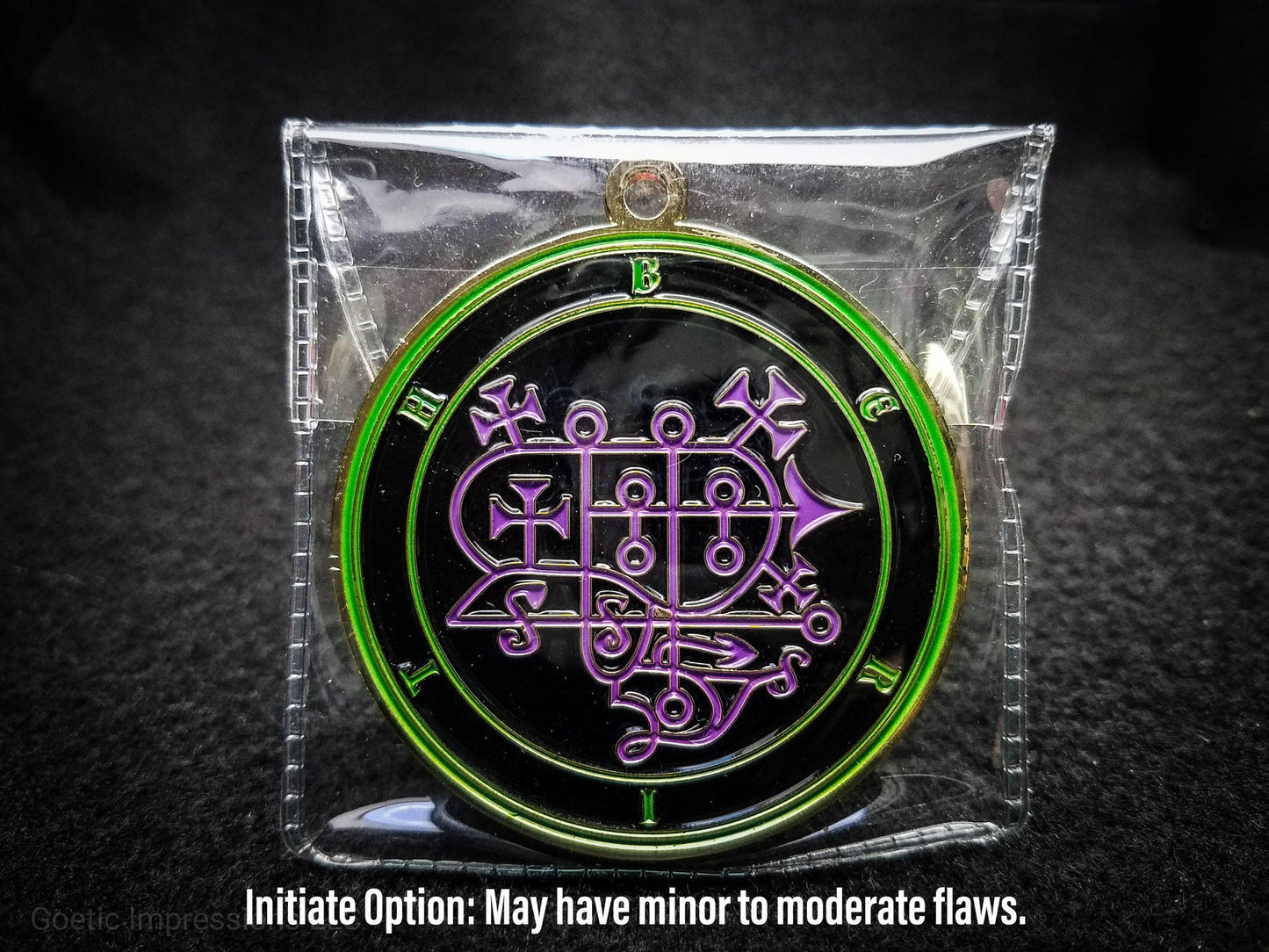 Berith Sigil Medallion - Ars Goetia Demon Seal