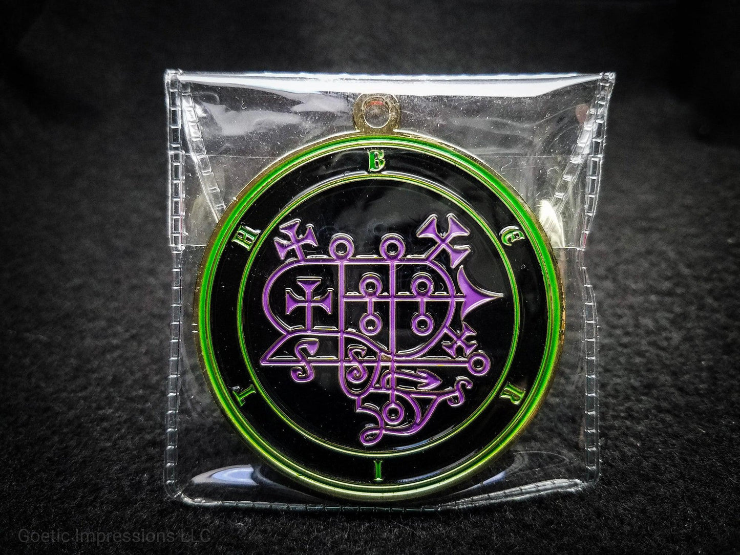 Berith Sigil Medallion - Ars Goetia Demon Seal