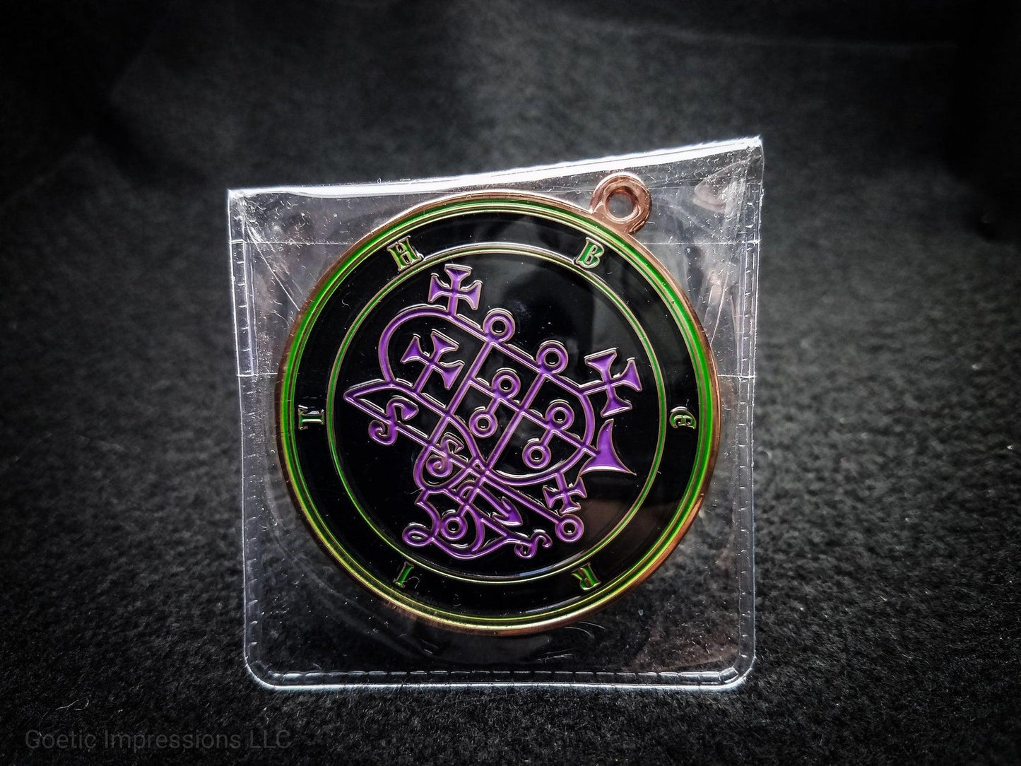 Berith Sigil Medallion - Ars Goetia Demon Seal