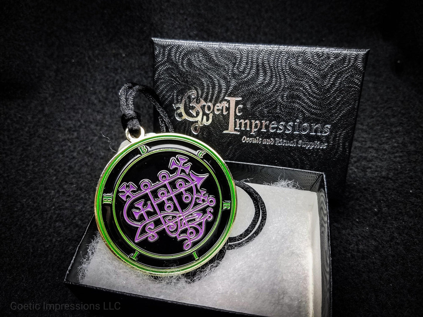 Berith Sigil Medallion - Ars Goetia Demon Seal