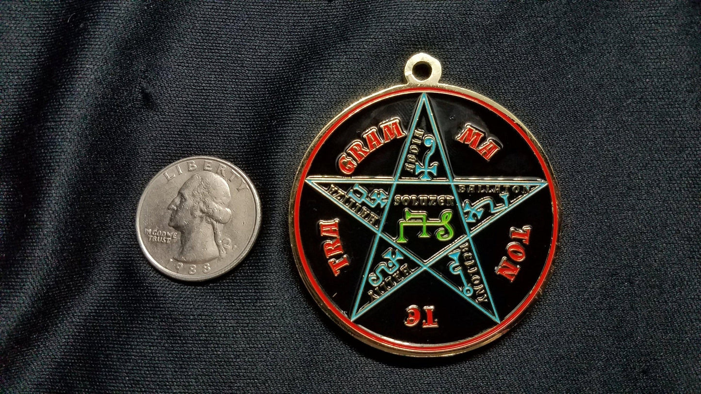 Berith Sigil Medallion - Ars Goetia Demon Seal