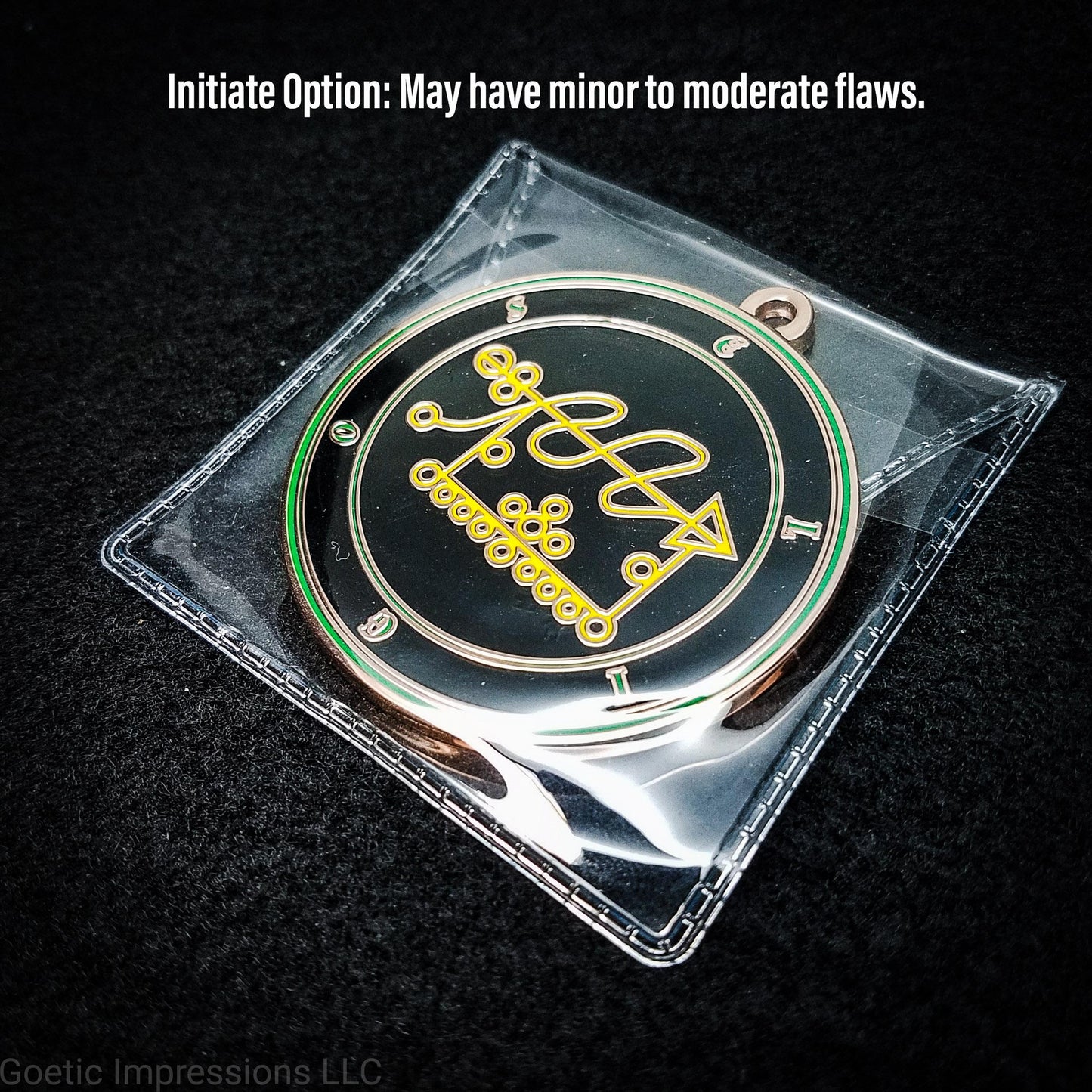 Initiate Eligos sigil pendant