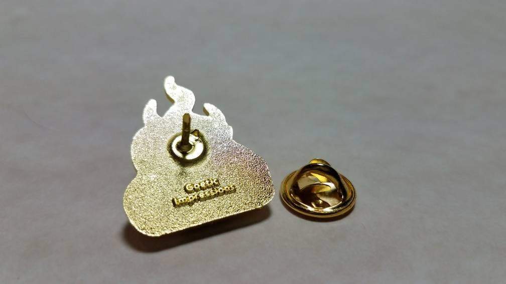 Fire Elemental Enamel Pin