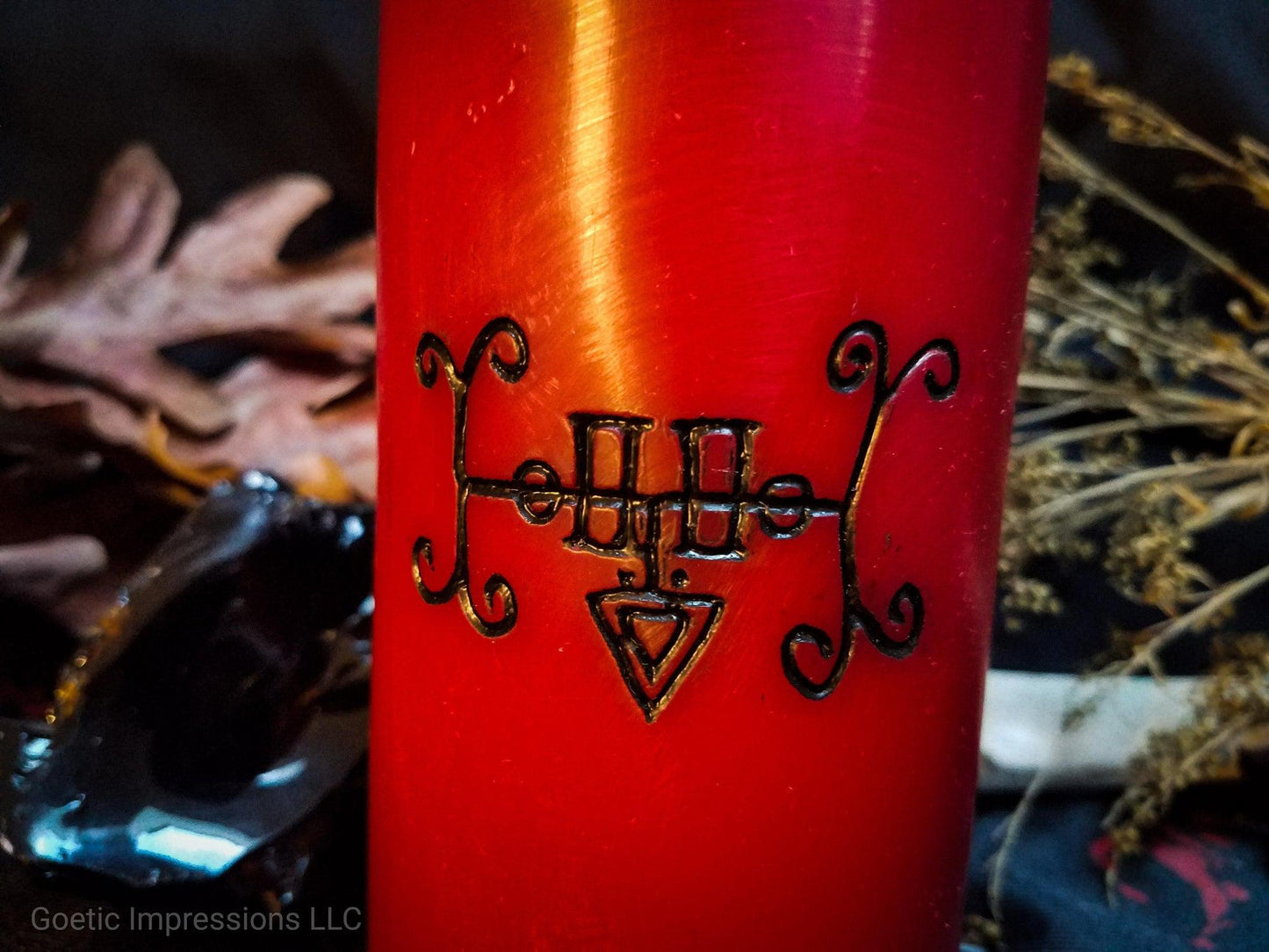 Furfur Sigil Pillar Candle