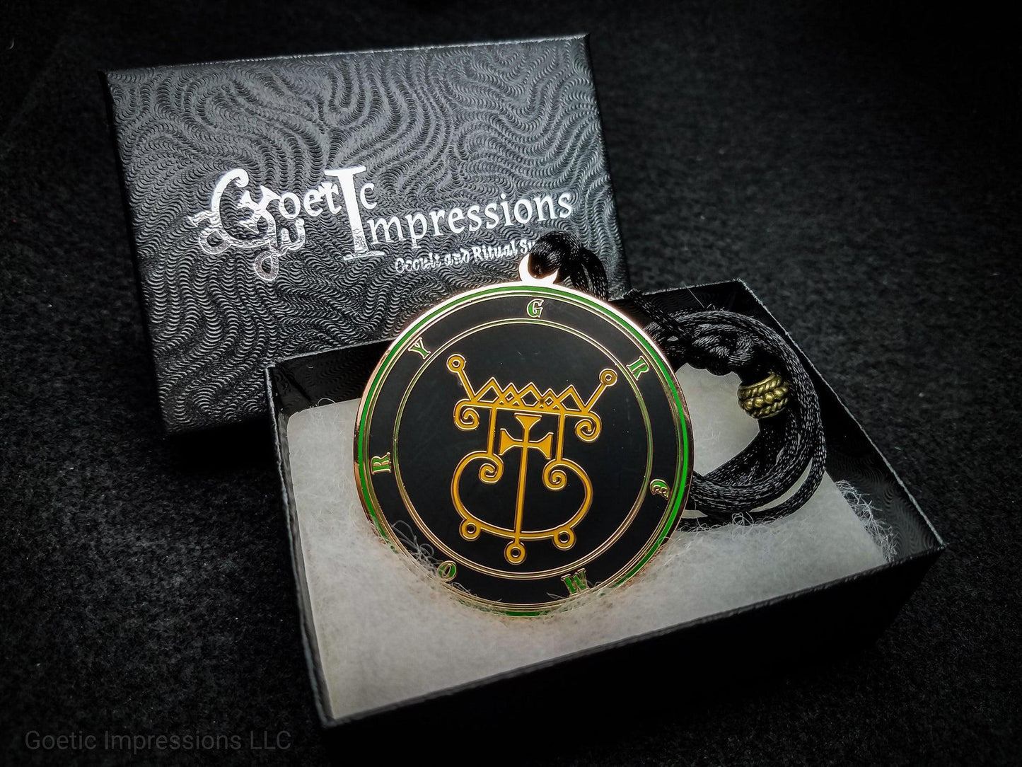 Magus Gremory Medallion in copper