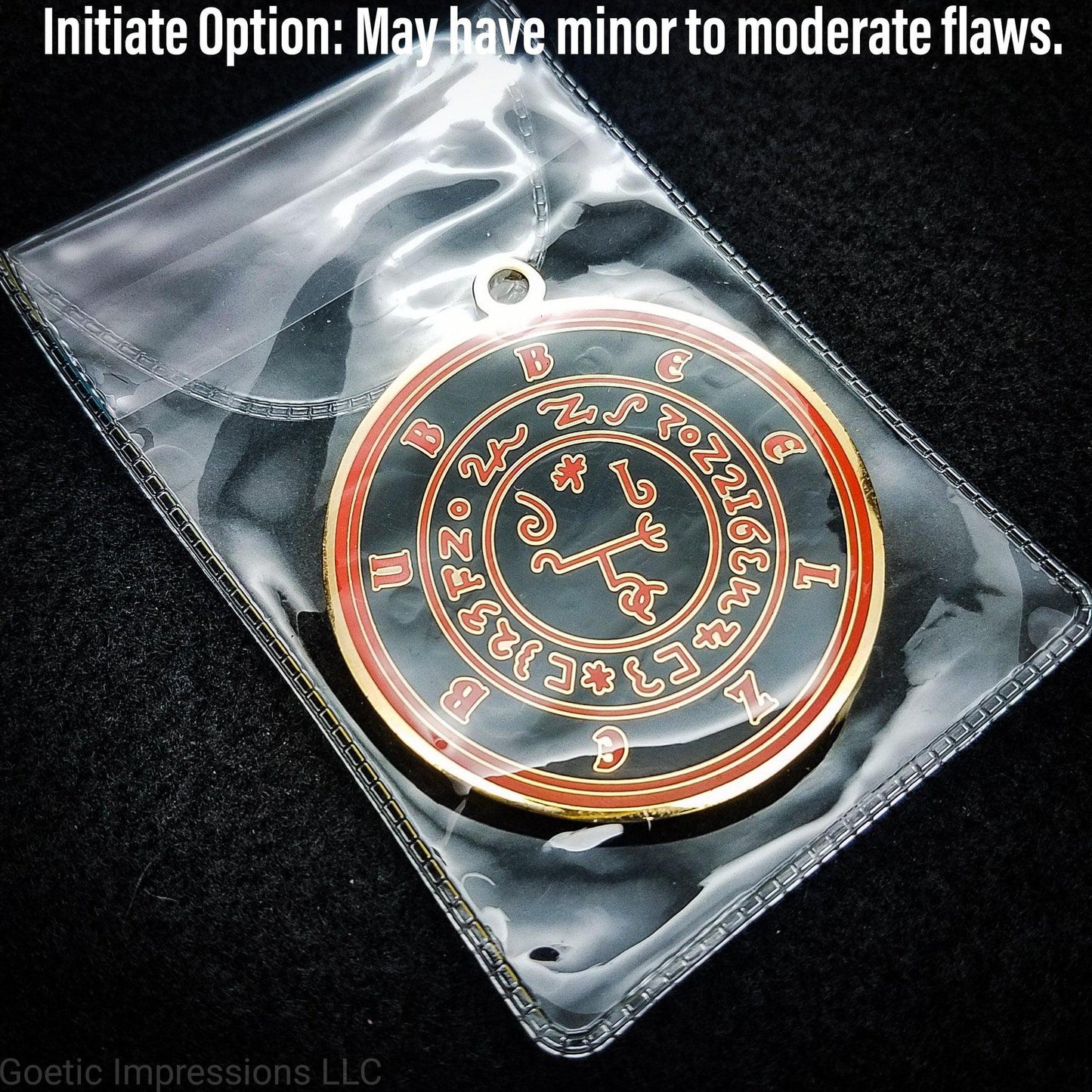 Initiate Beelzebub medallion