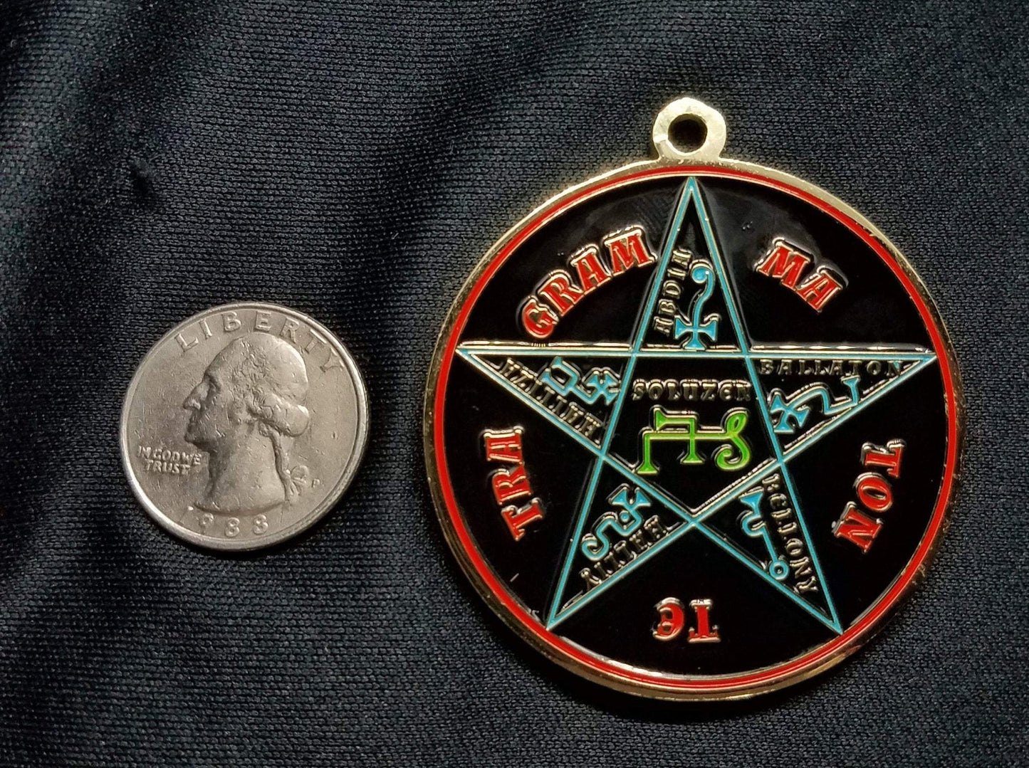 Naberius Sigil Medallion - Ars Goetia Demon Seal