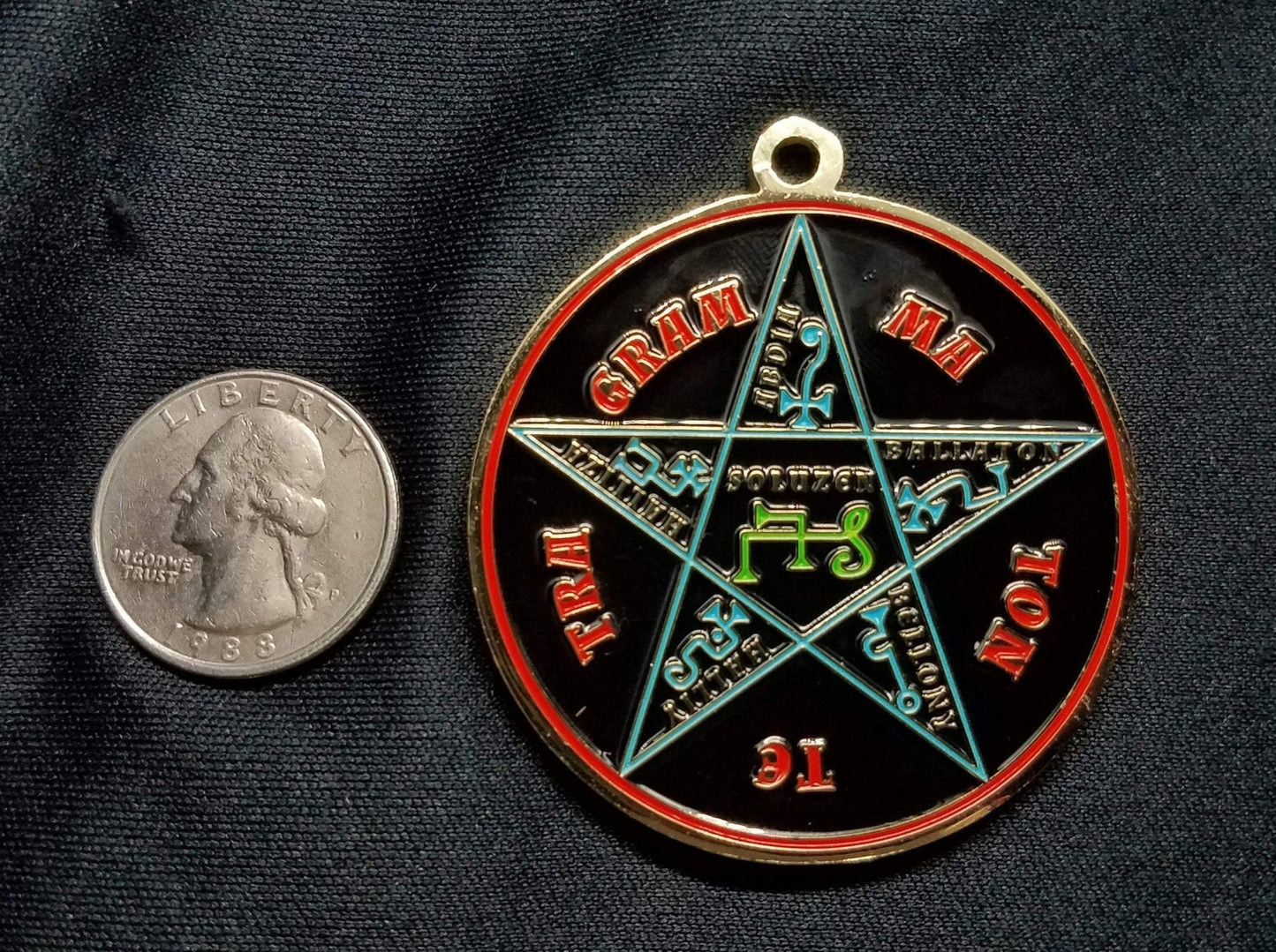 Orias Sigil Medallion - Ars Goetia Demon Seal