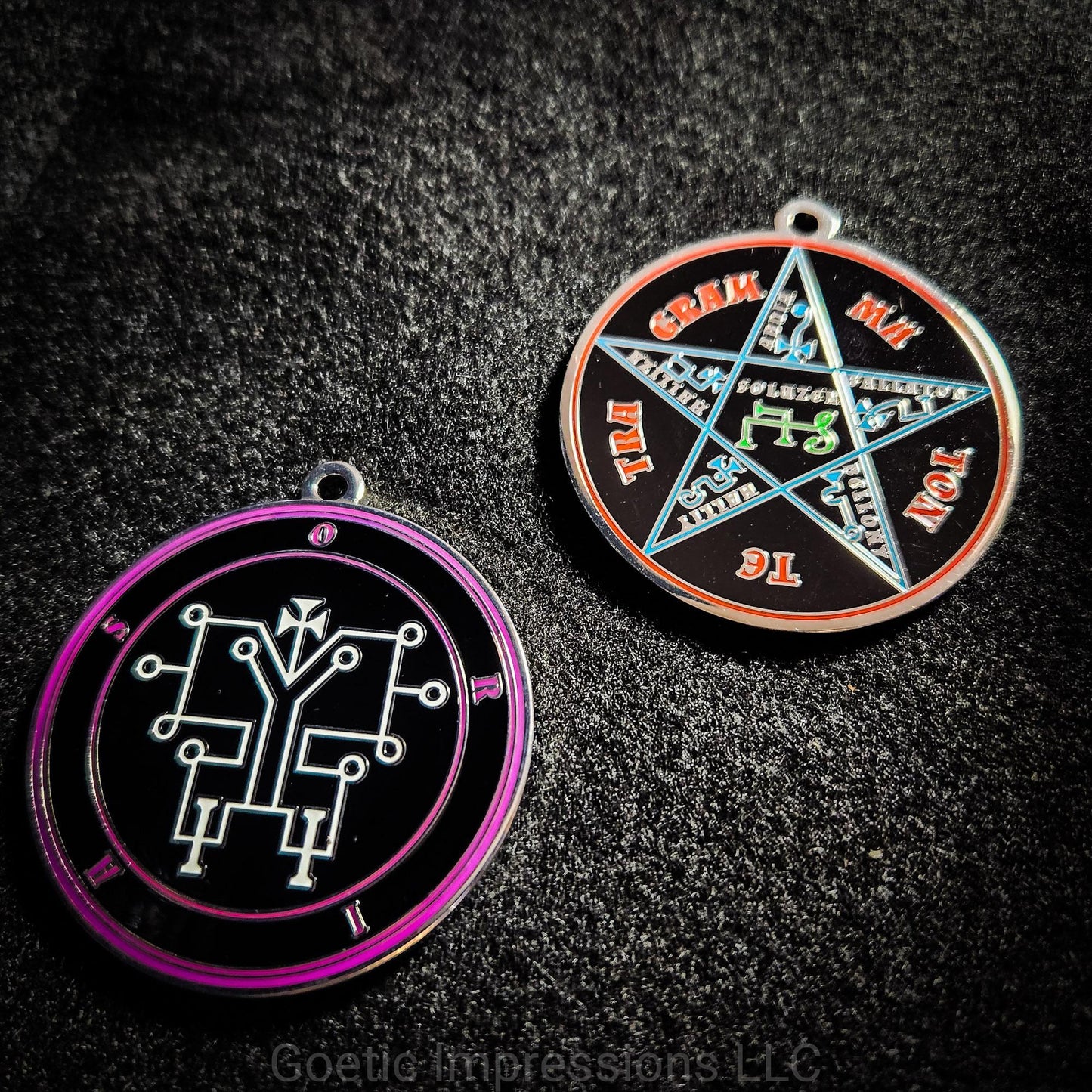 Orias Sigil Medallion - Ars Goetia Demon Seal