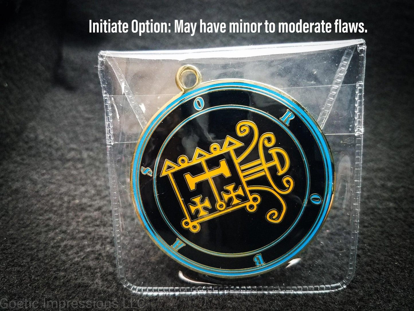 Initiate Orobas seal in brass