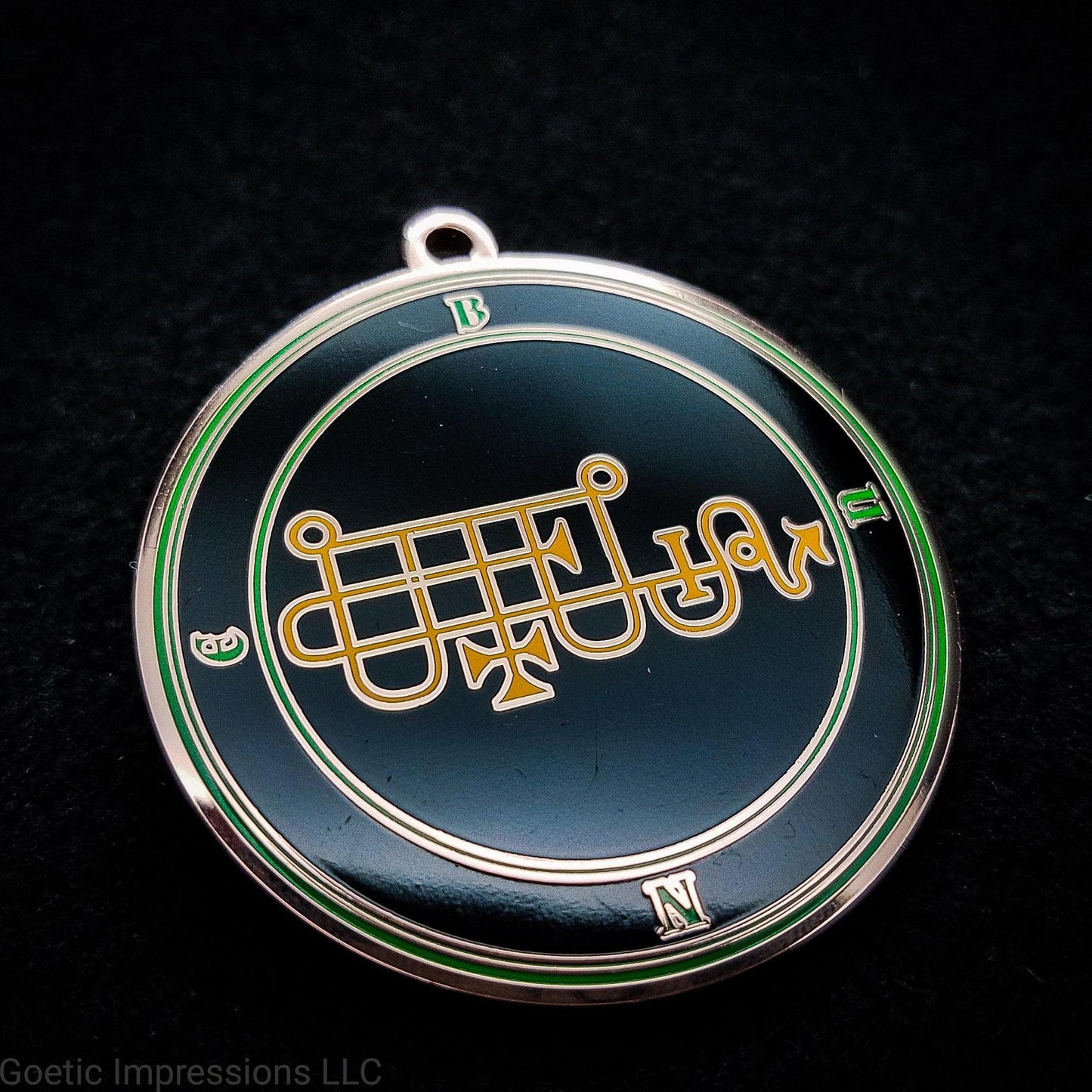 Bune Sigil Medallion - Ars Goetia Demon Seal