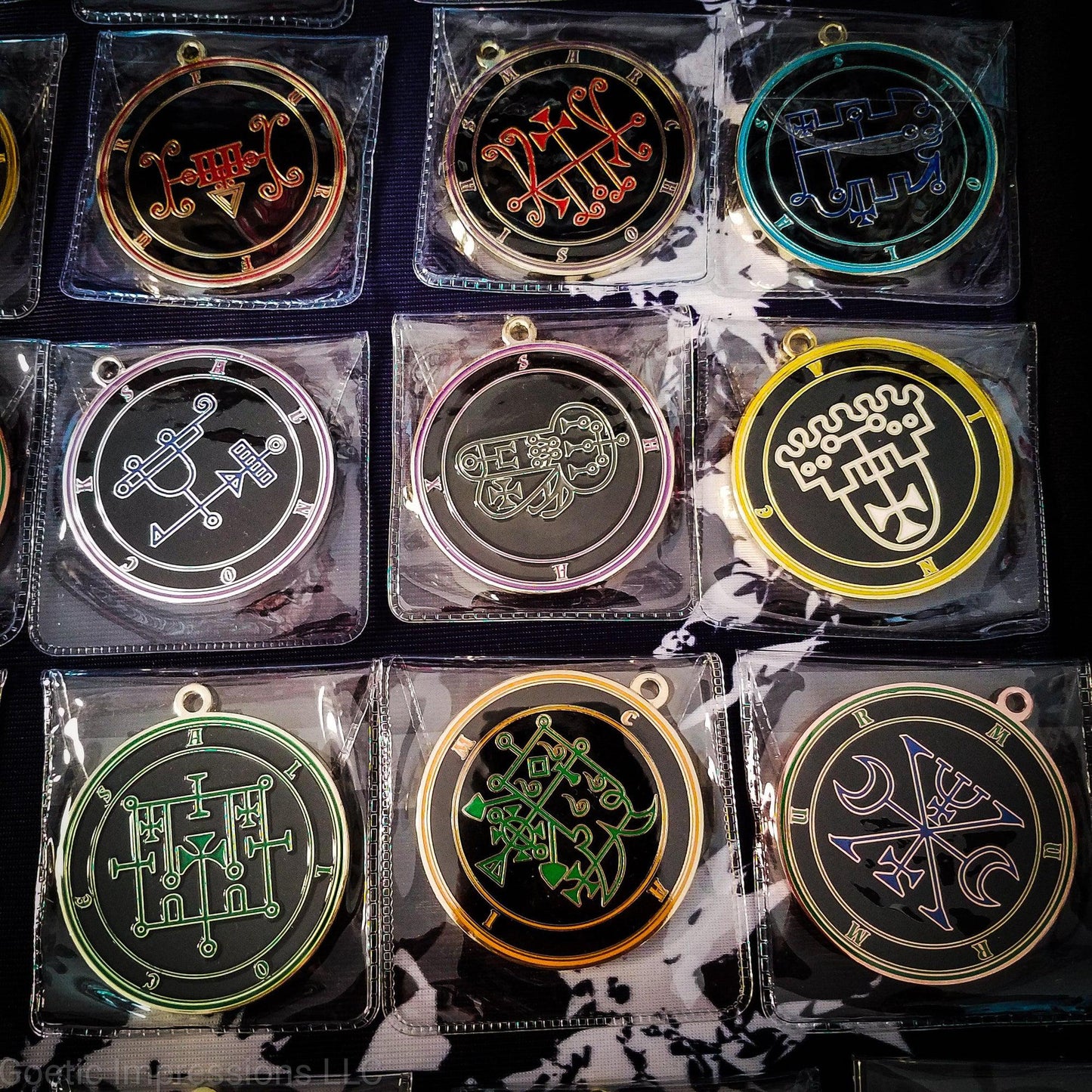 All 72 Ars Goetia Seal Medallions