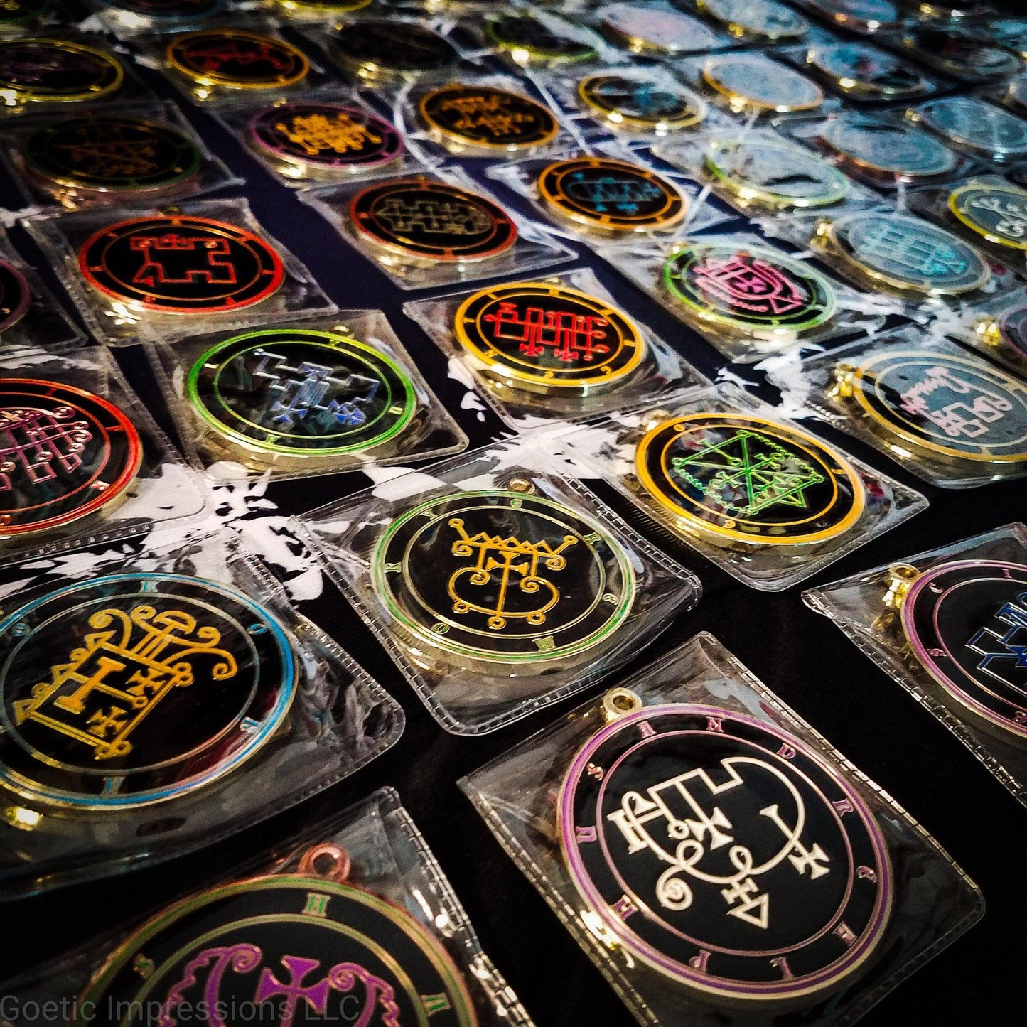 All 72 Ars Goetia Seal Medallions