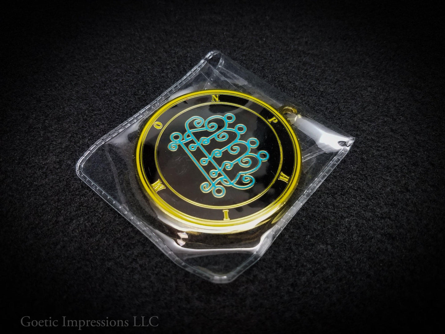 Paimon Sigil Medallion - Ars Goetia Demon Seal
