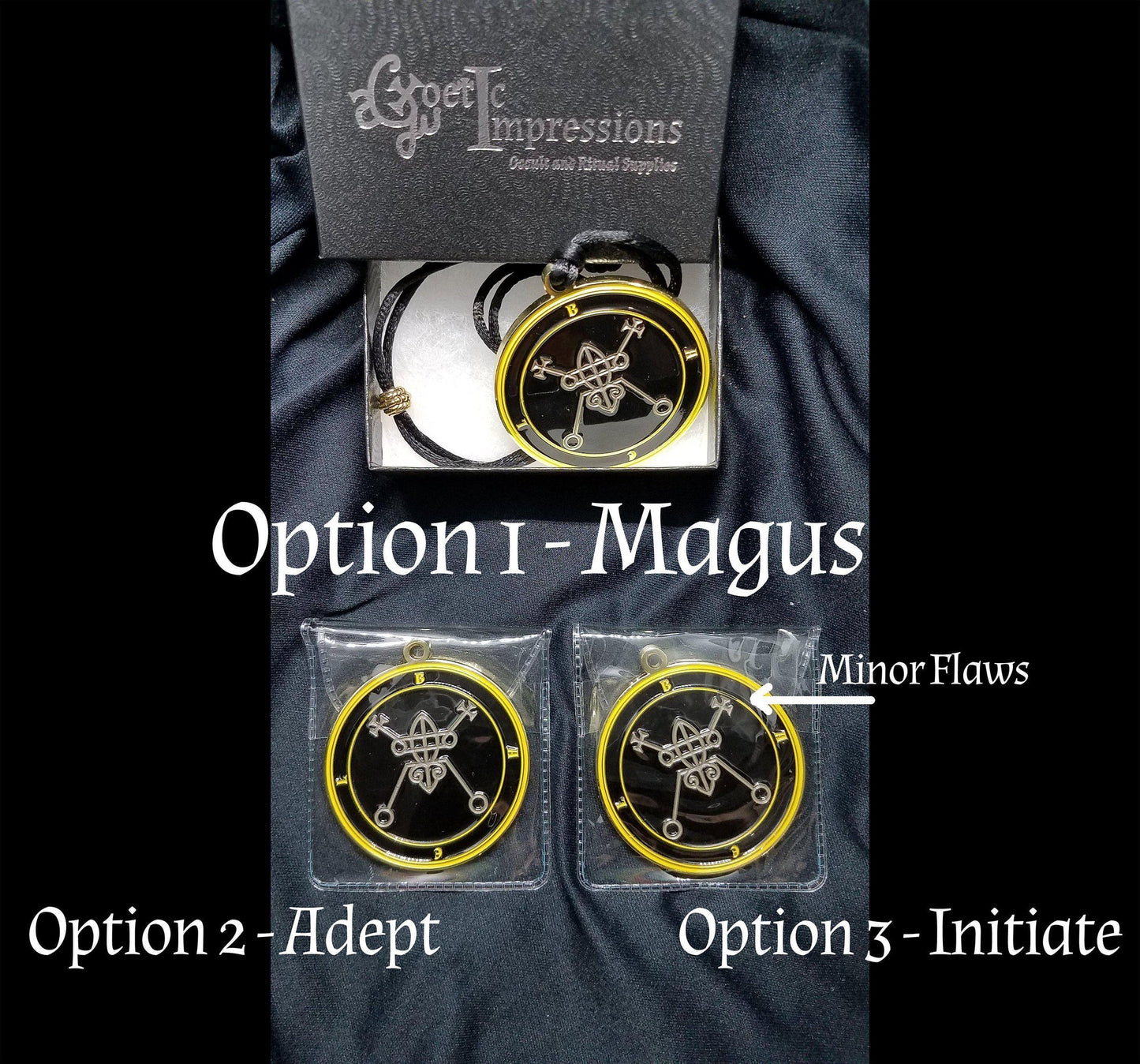 Paimon Sigil Medallion - Ars Goetia Demon Seal