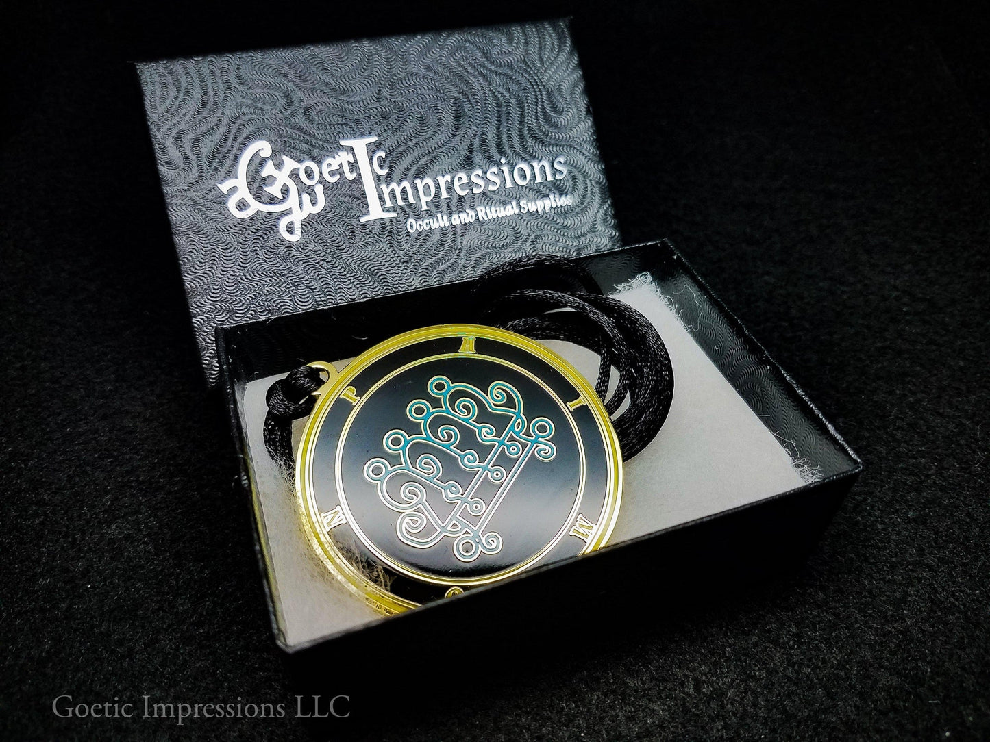 Paimon Sigil Medallion - Ars Goetia Demon Seal