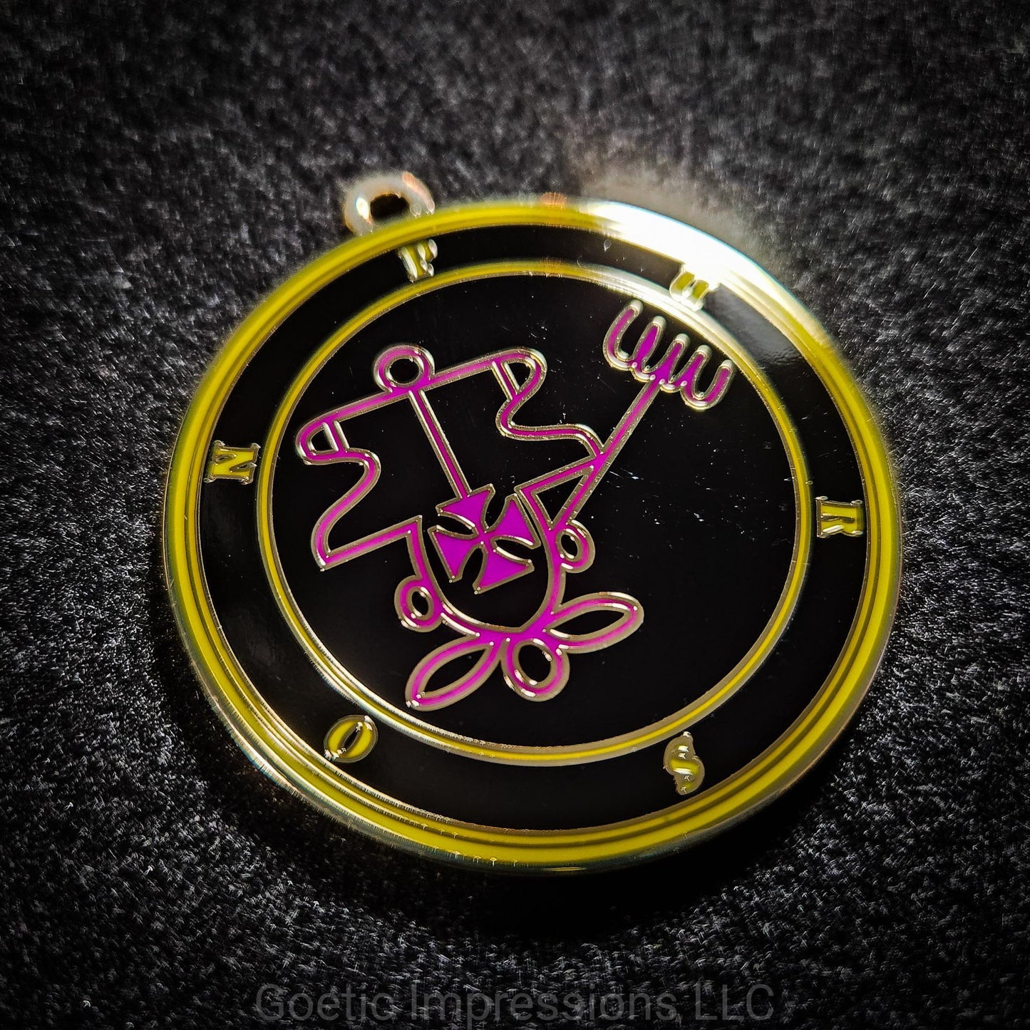 Purson Sigil Medallion - Ars Goetia Demon Seal