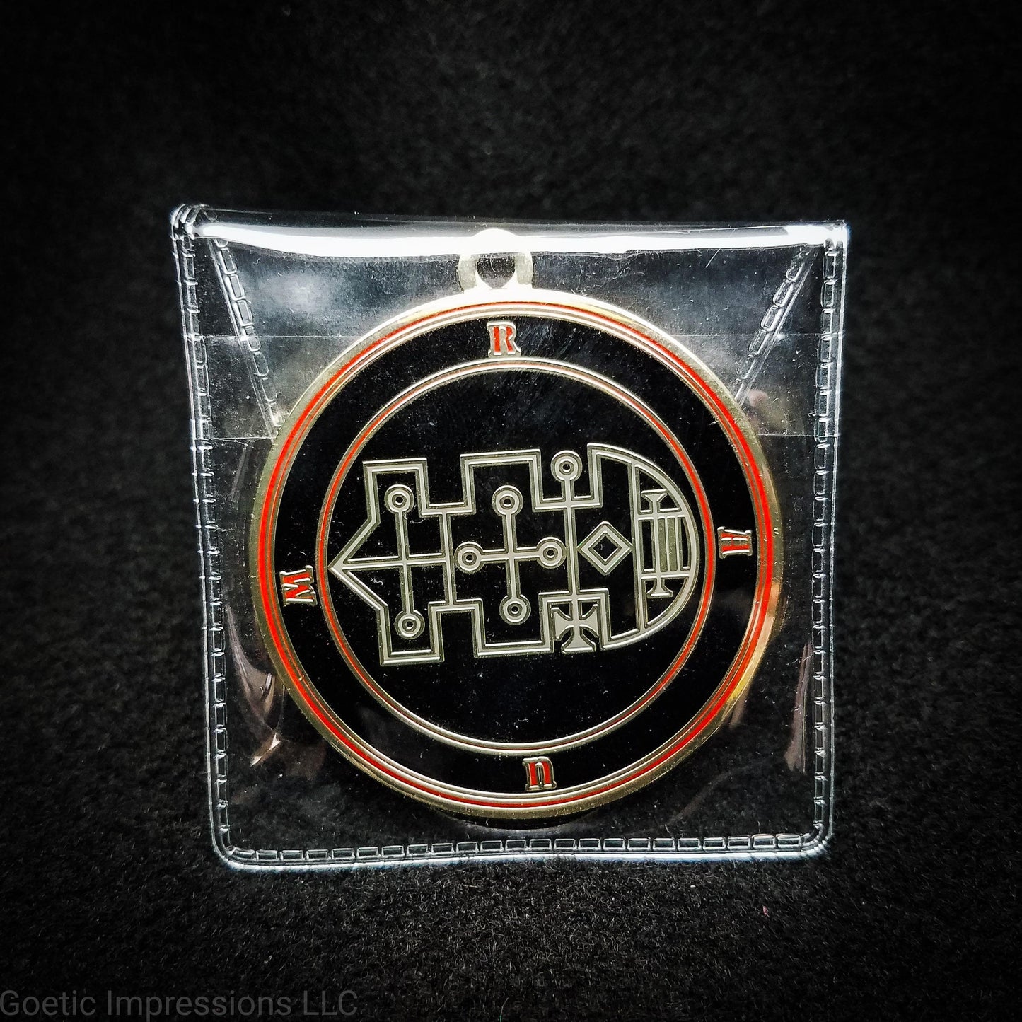 Ars Goetia Raum Seal Medallion - Adept Version