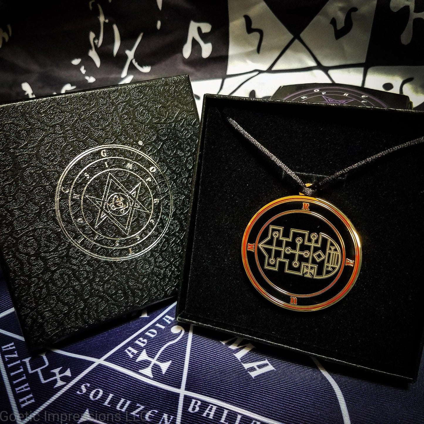 Ars Goetia Raum Magus Medallion