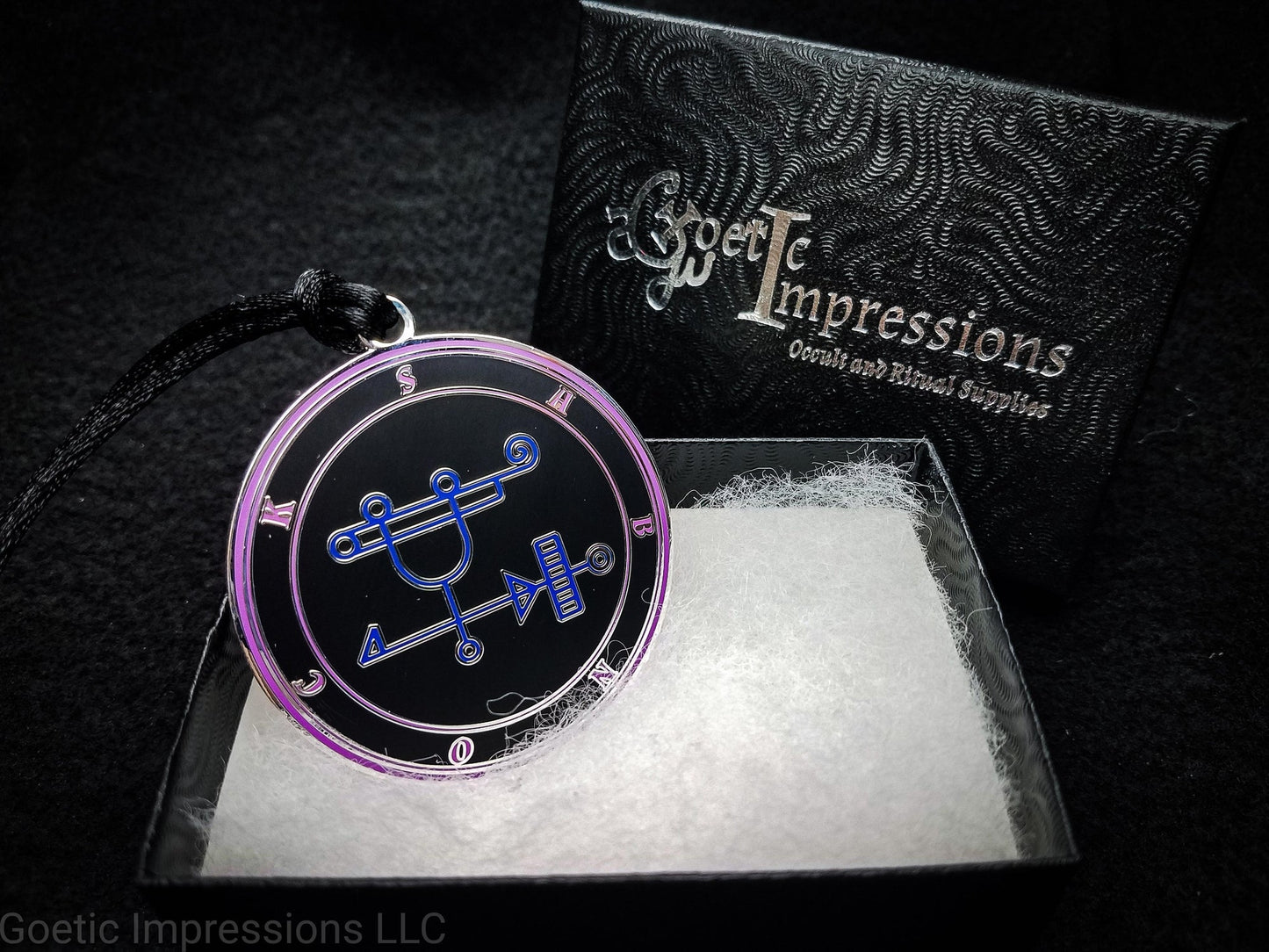 Silver Magus Sabnock Medallion