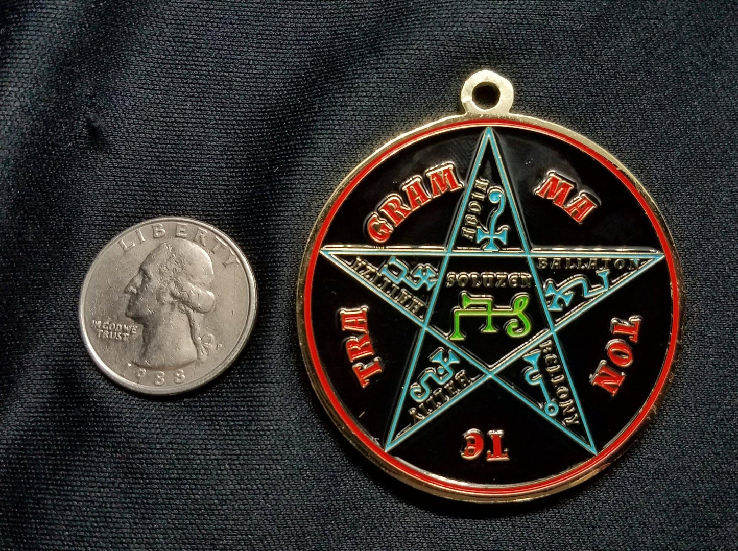 Shax Sigil Medallion - Ars Goetia Demon Seal