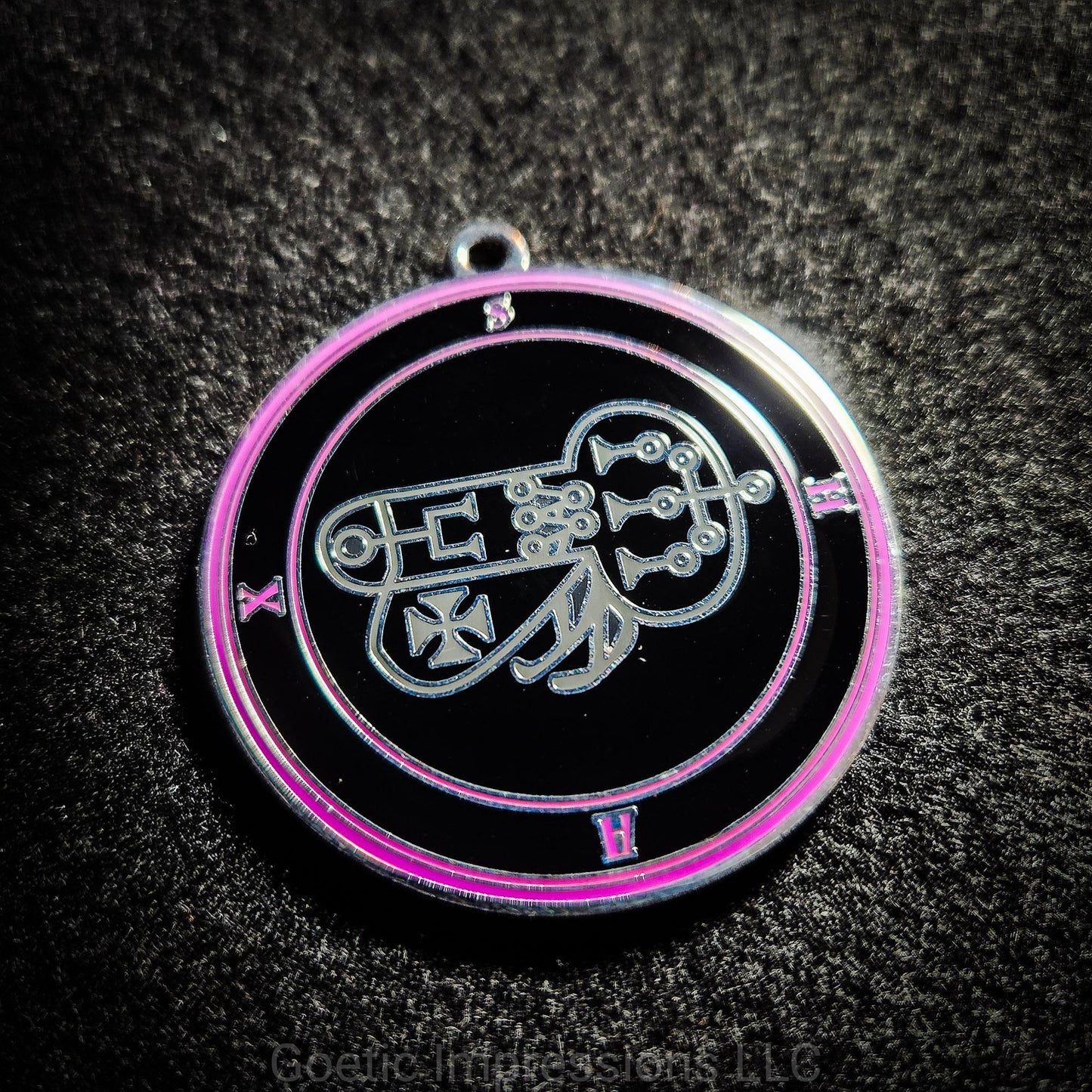 Shax Sigil Medallion - Ars Goetia Demon Seal